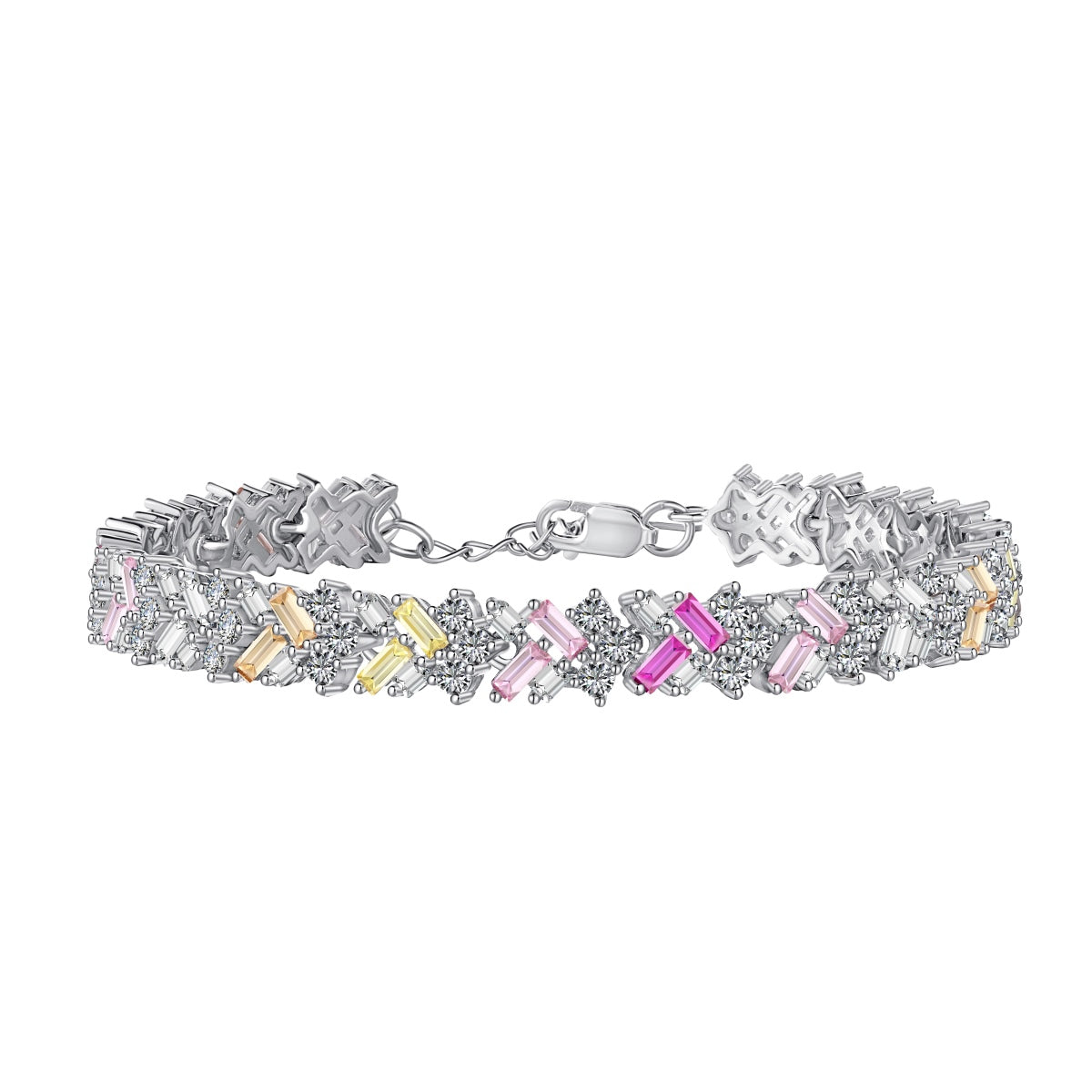 [AuraEcho]Dazzling Unique Multi Shape Daily Bracelet