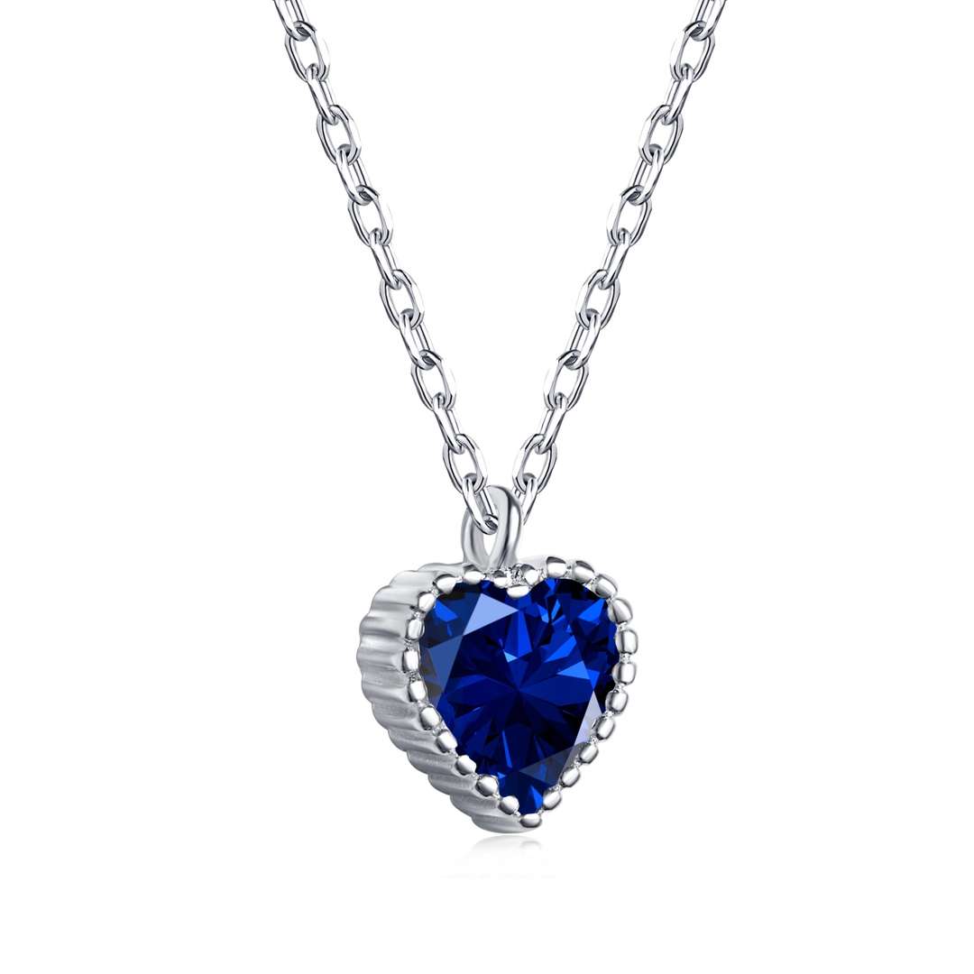 [AuraEcho]Ornate Heart Shape Necklace