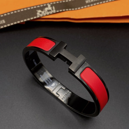 [AuraEcho]CLIC HM SO BLACK RED BRACELET