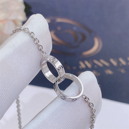 [AuraEcho]LOVE BRACELET DOUBLE RING